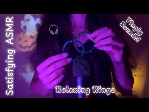 ASMR Satisfying Plastic Rings | Amazing Tingling Sounds for Relaxation ✨