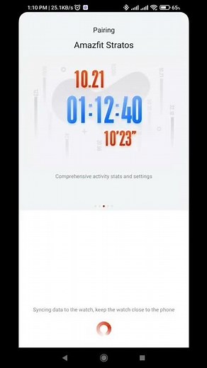 How to setup Amazfit Stratos with Zepp app