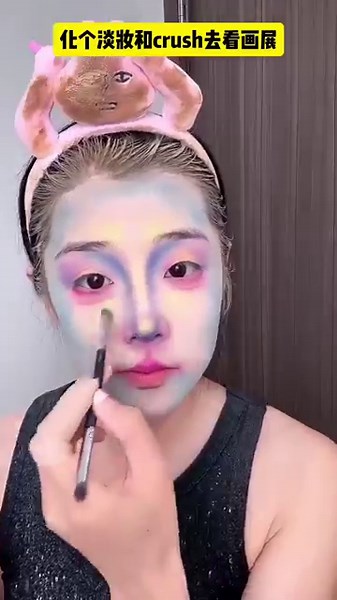 Colorful makeup, Makeup Tutorial Cute Look, Skincare || Makeup Artists #shorts