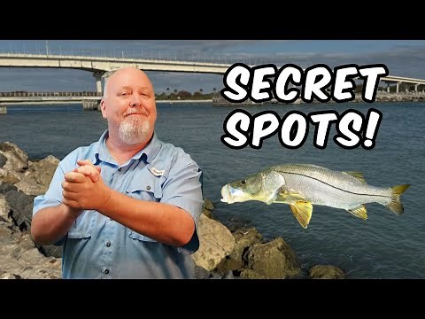 Snook Fishing Tips: 4 Hidden Spots At Sebastian Inlet!