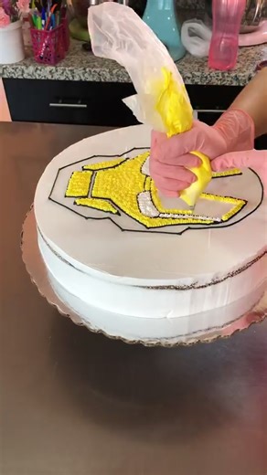 Decoración de Pastel de Iron Man para Cumpleaños