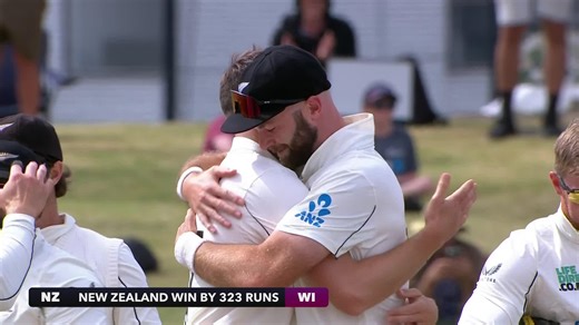 TVNZ+ on Instagram: "New Zealand have won the 3rd Test by 323 runs, with the real excitement coming from our commentary box... 🔥 @blackcapsnz v West Indies: Tegel Test Series is streaming now on TVNZ+"
