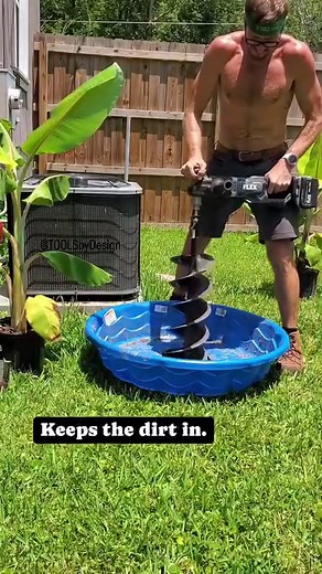 1.9M views · 2.1K reactions | This one simple trick saves time and clean up. It's that easy. @flexpowertoolsna 24v Joist drill with auger adapter (comment AUGER, for link to parts for any joist drill) This high powered FLEX joist drill is great for drilling bug holes or augers with its anti-kickback arm saving tech. @metabo_north_america Nibbler is fantastic as well | TOOLS by Design | Facebook