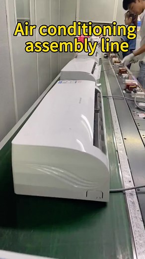 Air Conditioner Assembly Line: Behind the Scenes