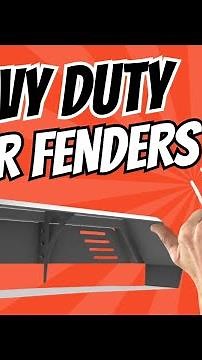 Heavy Duty Drive-Over Trailer Fenders - (V2)