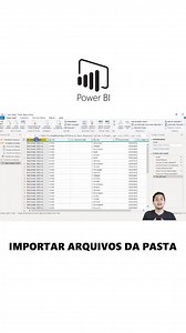 680K views · 2K reactions | Vamos aprender a importar todos os arquivos de uma pasta de forma automática no Power BI! Quer o arquivo que foi utilizado nessa aula? Comenta aqui o #domingoucompbi e pede o arquivo de Importar Arquivos de uma Pasta por mensagem! #powerbi #hashtagtreinamentos | Hashtag Treinamentos | Facebook
