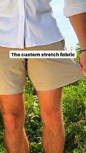 "I've gone to nice restaurants, golfed, worked out, and swam. All in the same shorts." - Lane 🏃 Insane stretch 🌴Wear 'em anywhere ☁️Super soft built-in liner Get the summer's hottest 3-in-1 stretch khaki shorts before they sell out! | birddogs