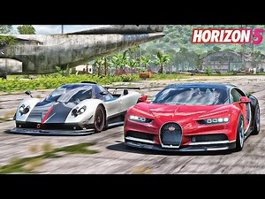 FH5 EPIC DRAG RACE | Jesko, Chiron, Valkyrie, Veyron, Venom GT, F5, LaFerrari, SVJ, F50 GT & MORE!