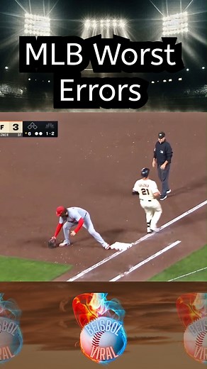 MLB Worst Errors #baseballlife #mlb #baseball #beisbol | Beisbol Viral
