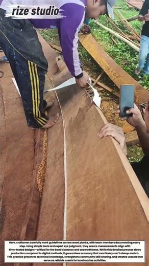 Rare Wood Traditional Boat Building - Marking & Measuring for Precision