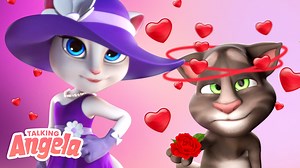 On a scale of 1 to 10, how romantic would you say Talking Tom is? ❤️😋 | Talking Angela