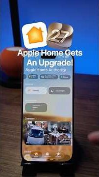 iOS 27 is here — and Apple Home just got some major upgrades 🏠 #applehome #ios27