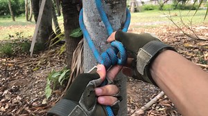 How to tie the Adjustable Grip Hitch - Simple and Detailed - Camping Knots #knotshort | KNOT SHORT