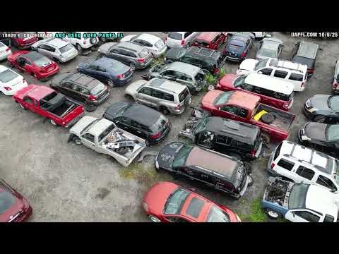 ABC 4K Drone Inventory 10/6/25 Used Auto Parts Orlando FL UAPFL Cars Trucks Vans ENGINES