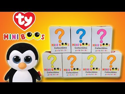 TY MINI BOOS COLLECTIBLES - BEANIE BOOS BLIND BOXES | Little Kelly & Friends ToysReview for Kids