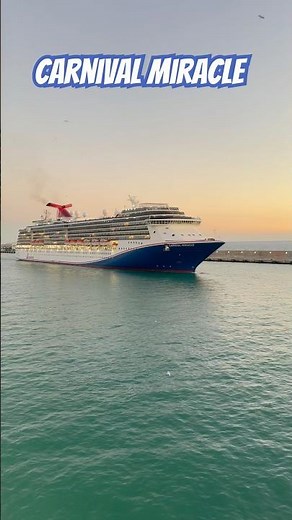 Carnival Miracle Cruise Ship #cruise ship