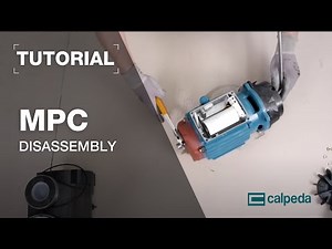 How to disassemble MPC swimming-pool and whirpool pumps in 16 steps