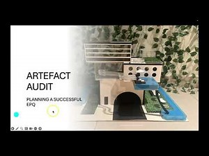 ARTEFACT AUDIT: PLANNING YOUR EPQ