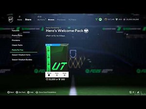 35k Hero's Welcome Pack Opened on FC 25 Ultimate Team