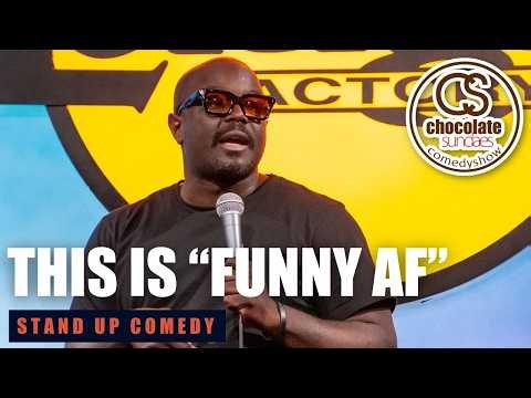 This is "FUNNY AF" - Comedian Reg Thomas - Chocolate Sundaes Stand Up Comedy