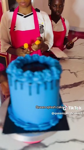 3-Layer Butter Icing Cake Decoration Tutorial