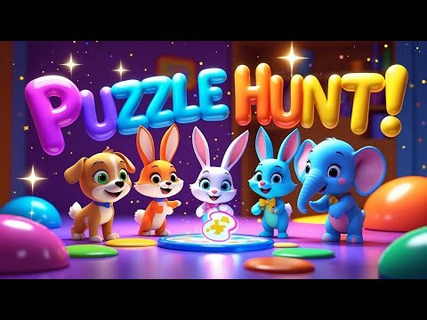The Lost Puzzle Piece – A Silly Clue Hunt Adventure 🧩🔍 | Kids Song | Nursery Rhymes