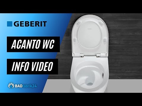 Das Geberit Acanto WC TurboFlush