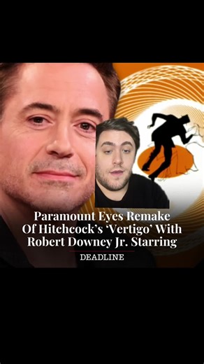 Robert Downey Jr. Takes on Hitchcock's Vertigo Role