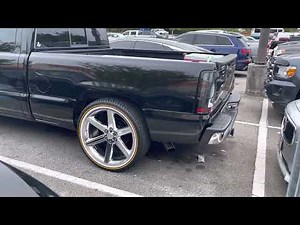 Vogue tires on a cheap Chevy truck