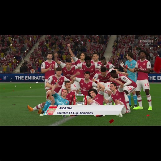 Arsenal FA cup winners in FIFA 20