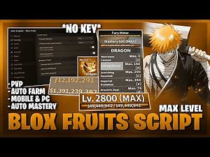 [👑 NEW] Blox Fruits Script – NO KEY | AUTO FARM | AUTO HEARTS | AUTO BOSS | FREE FRUIT | DUPE
