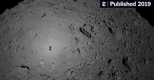 Japan’s Hayabusa2 Spacecraft Lands on Ryugu Asteroid
