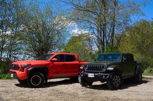 Pickup Comparison: 2024 Toyota Tacoma TRD Off-Road vs Jeep Gladiator Mojave X | Reviews