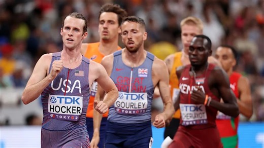 Hocker disqualified from world championships 1500m