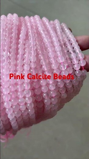Pink Calcite Beads | Bulk Crystal Supply for Retailers