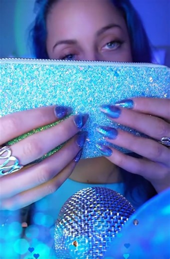 Glitter wallet ASMR that sparkles and sounds amazing