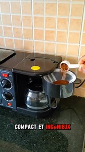 🍳 Petit-déjeuner parfait, tout-en-un ! ☕ Dites adieu aux matins pressés ! Avec le Mini Four Électrique 3-en-1, préparez votre café, grillez votre pain et cuisez vos œufs ou croissants en même temps. Un seul appareil, trois fonctions, zéro stress 😍 ✅ Four plaque de cuisson cafetière ✅ Compact, rapide et économique ✅ Idéal pour les cuisines modernes et les petits espaces ✨ Offrez-vous la praticité que vous méritez — le matin n’a jamais été aussi simple ! 📦 Disponible dès maintenant — livraison