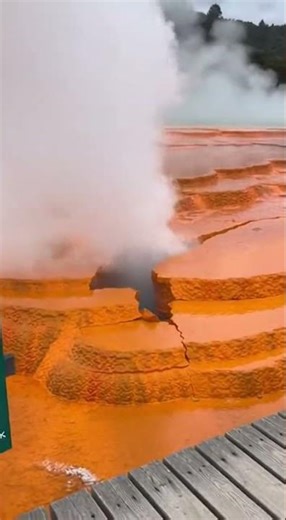 🌋 The earth literally SPLIT OPEN beneath their feet...[Raw Footage]#volcano #fire #explosion #nature