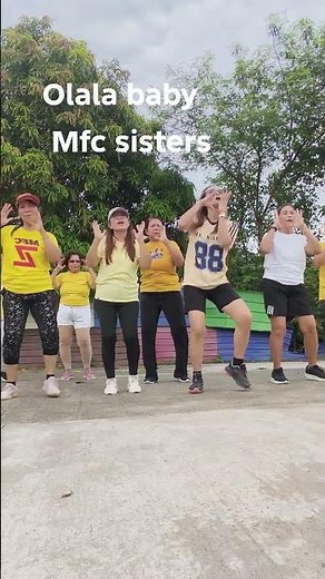 Olala baby zumba dance fitness morning workout #mfcsisters #dance #happyworkout #workout