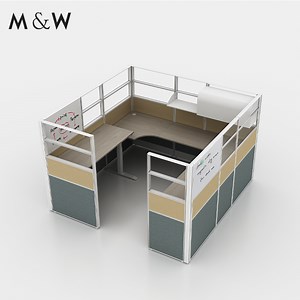 [Hot Item] Foshan Manufacture Cubicle Workstation Partition Pedestal Sound Proof Small Office Desk Modular Modular Office Cubicle