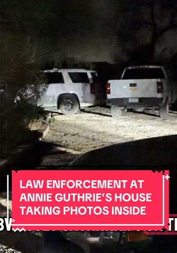 Law Enforcement Activity at Annie Guthrie's Residence