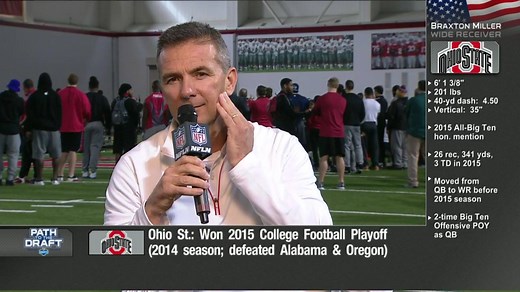 35K views · 302 reactions | The Ohio State University head coach Urban Meyer talks about his former Ohio State Buckeyes working out at their Pro Day. | NFL Network | Facebook