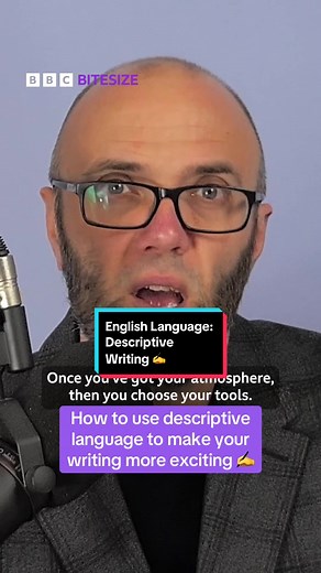 How to use descriptive language to make your writing more exciting ➡️ #KS3Homework #EnglishLanguage #KS3English #GCSE #GCSEEnglishLanguage
