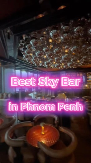 Best Sky Bar in Phnom Penh, Cambodia! SORA @ Rosewood Hotel #cambodia #phnompenh #investment #sora