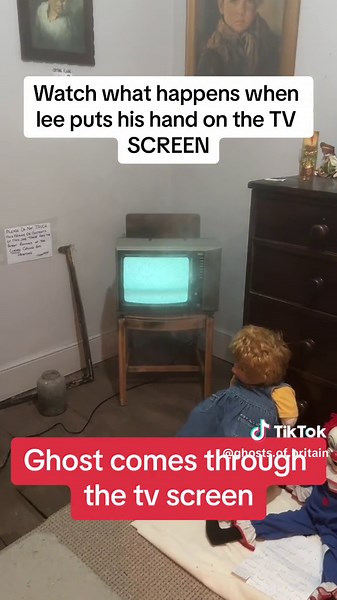 Spooky Ghosts: Supernatural Communication through Old TV Screens