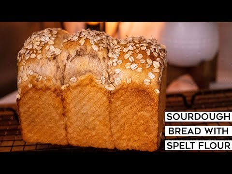 Sourdough Bread with Spelt Flour, super soft, delicious and easy to make!