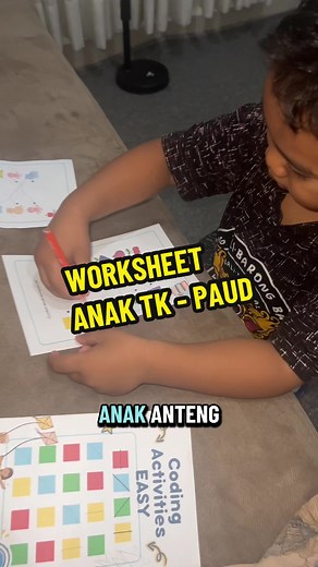 Belajar Coding Anak TK dengan Worksheet Kreatif