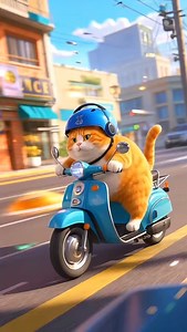 1.3K reactions · 58 shares | Cat's Cool Bike Ride Adventure! ️ #catonbike #bikerkitty #adventurecat #coolcat #funnyanimals #petadventures #catscooter #motorcyclecat #cutecat #petfun | Rabbit Chase | Facebook