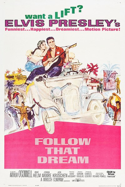 Follow That Dream (1962) ⭐ 6.6 | Comedy, Musical, Romance