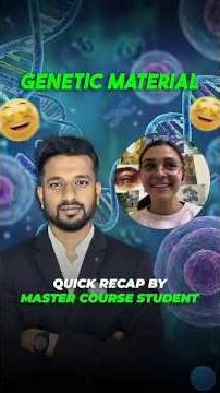 Genetic Material Explained | DNA & RNA as Genetic Material | Genetics Quick Recap | ICAR AIEEA PG